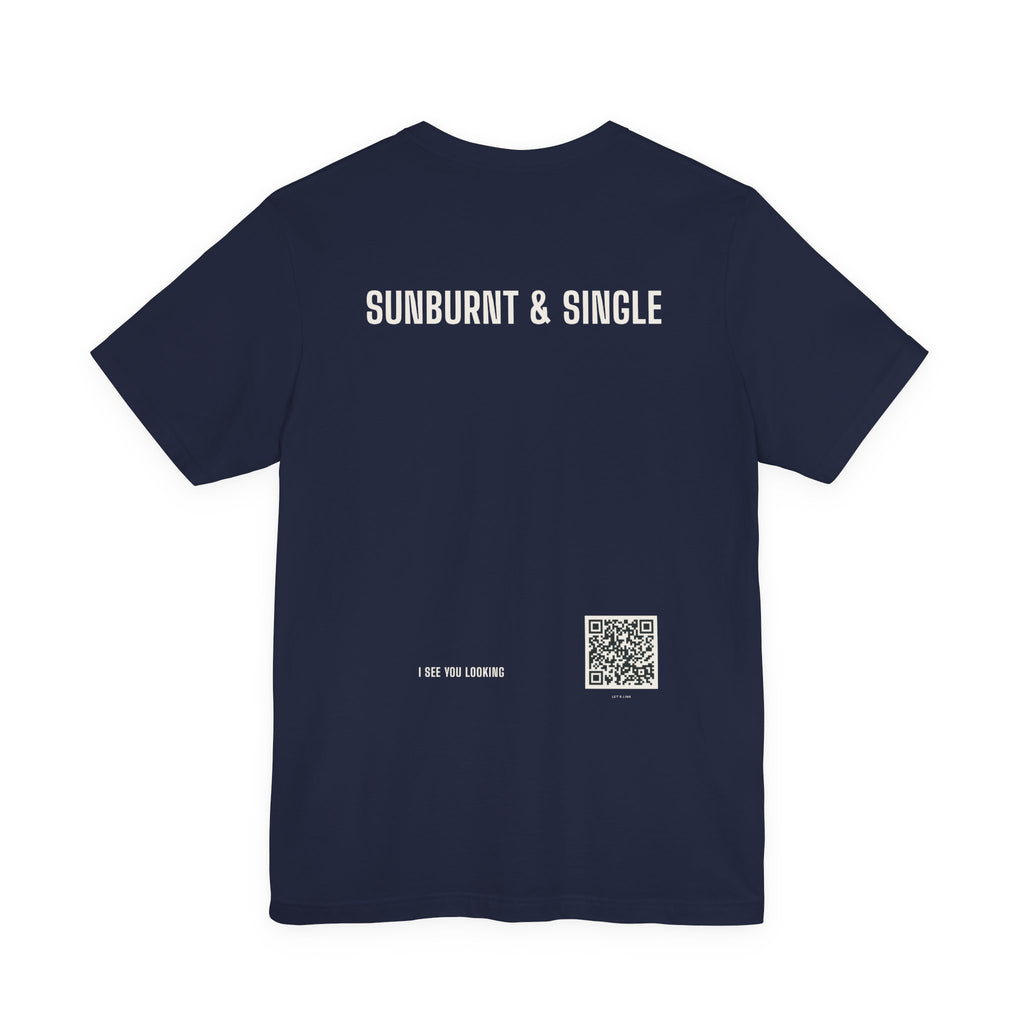 Sunburnt & Single · QR