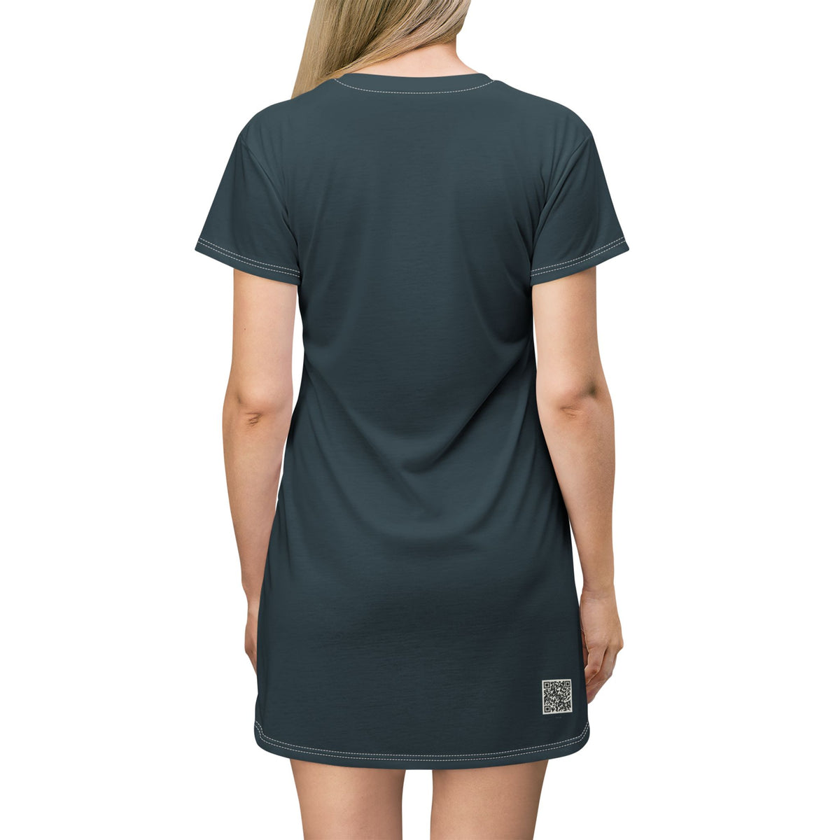 Public Decency Tee Dress · Deep Water