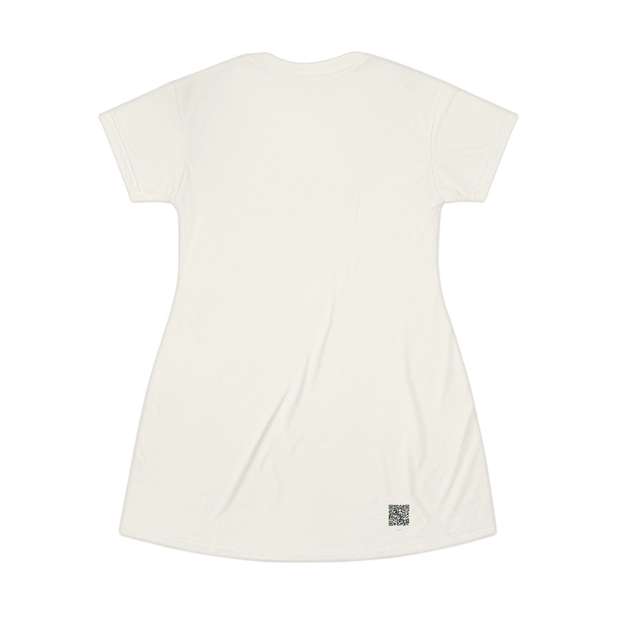 Public Decency Tee Dress · Cream