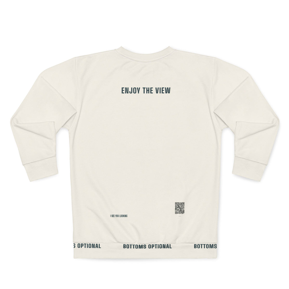 Bottoms Optional Sweatshirt · Cream