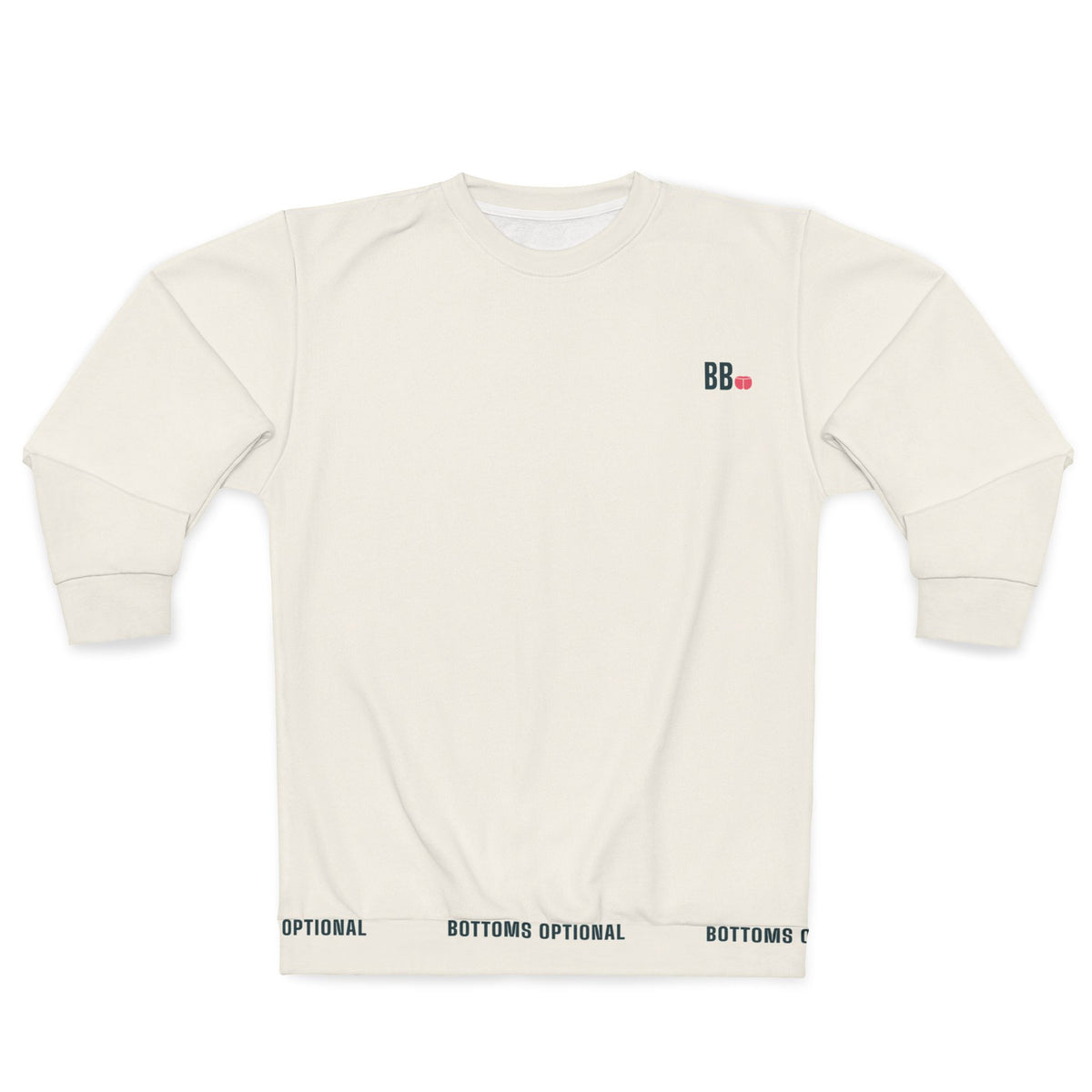Bottoms Optional Sweatshirt · Cream
