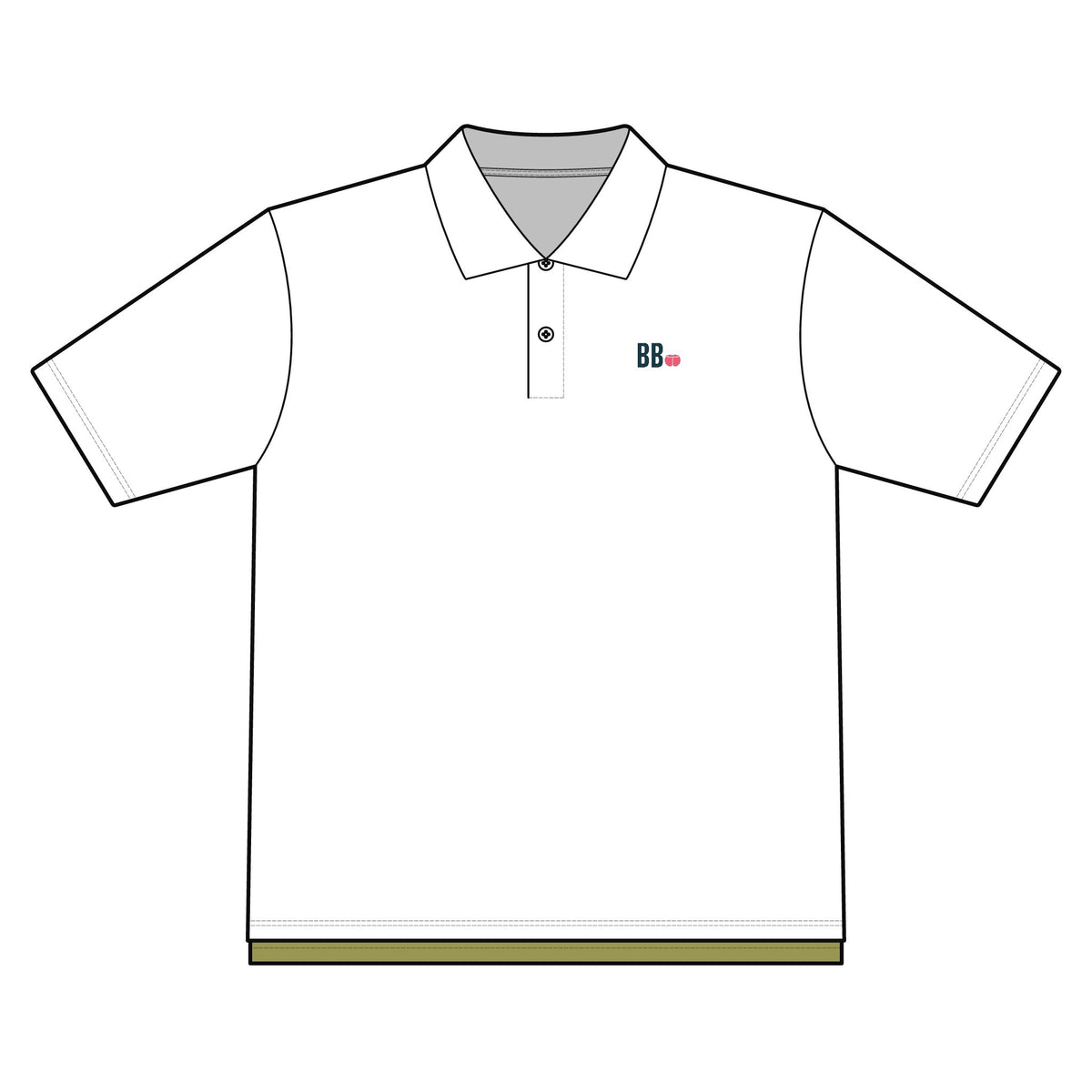 BB Polo · White