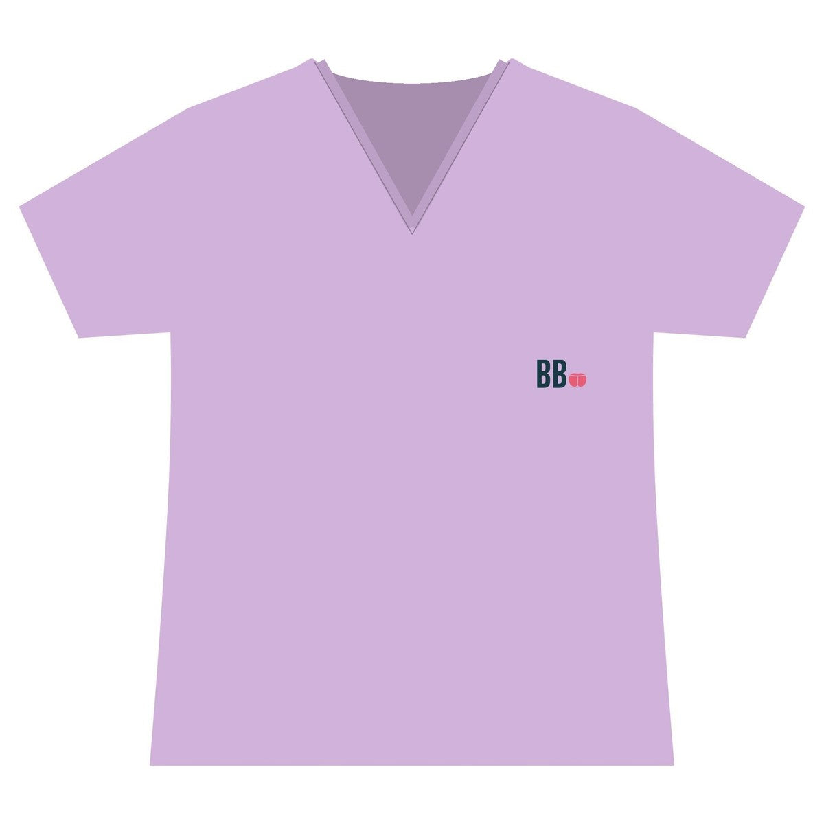 Sunburnt & Single · V-Neck – Lilac (front)